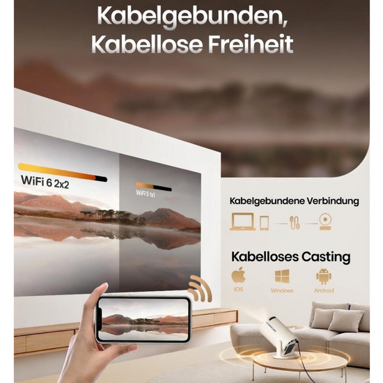 Illumear 4K HY300 Pro+ Projector