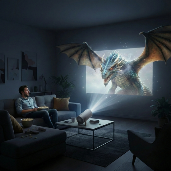 Illumear 4K HY300 Pro+ Projector